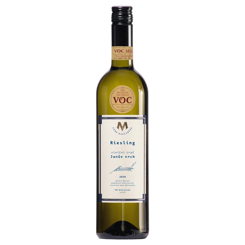 Víno Marcinčák Riesling VOC 2020